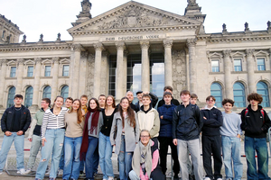 Abschlussfahrt der Klassenstufe 10 nach Berlin, Gruppenbild 2024