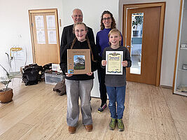 1.Platz für Realschüler im Naturforscherwettbewerb der Haug-Taxis-Stiftung