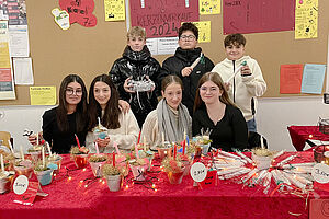 Weihnachtliche Stimmung an der Realschule Remshalden
